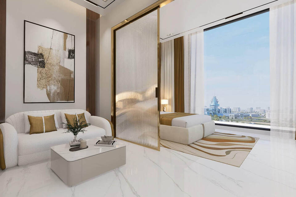 Apartments with ready kitchens and smart home system